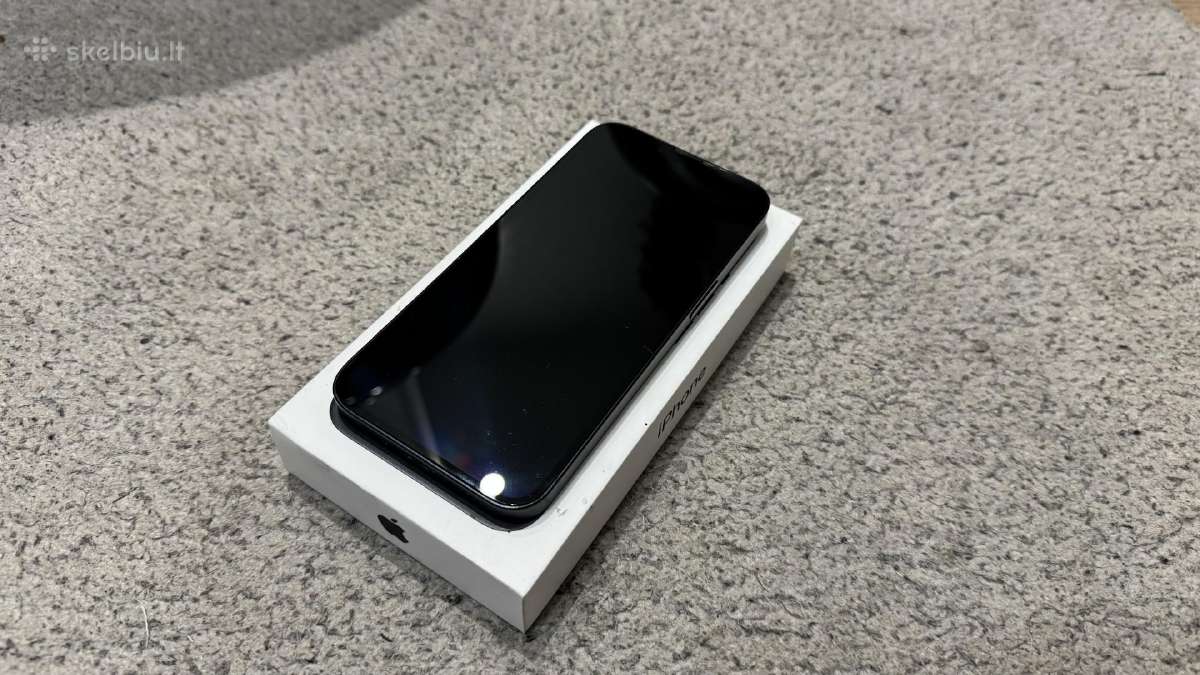 iPhone 13 128gb midnight blue - nuotraukos Nr. 5