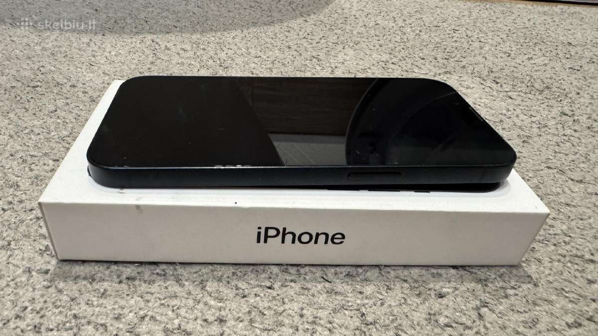iPhone 13 128gb midnight blue - nuotraukos Nr. 9