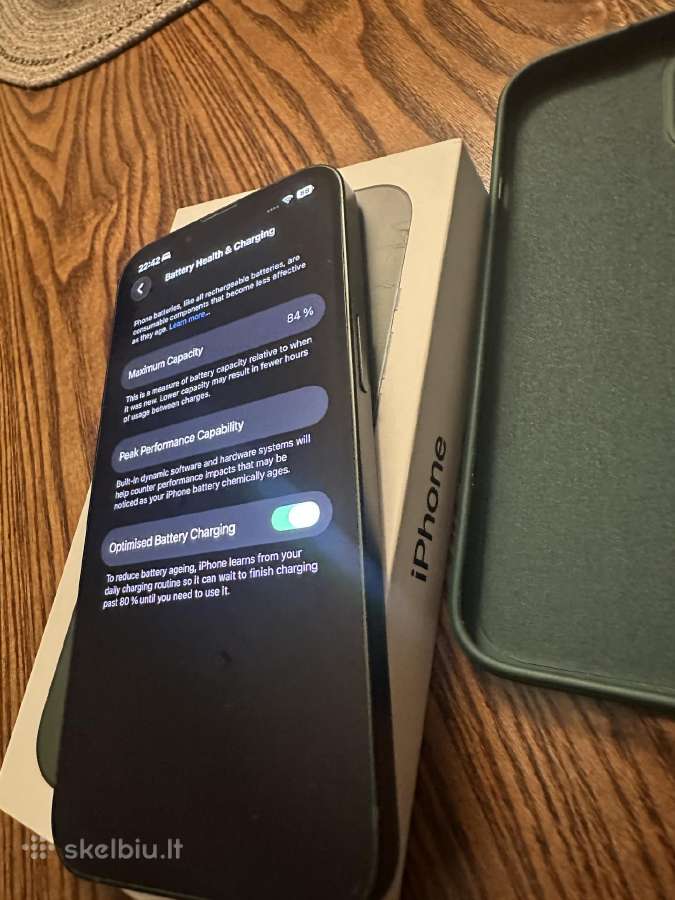 iPhone 13 Green 128gb - nuotraukos Nr. 4