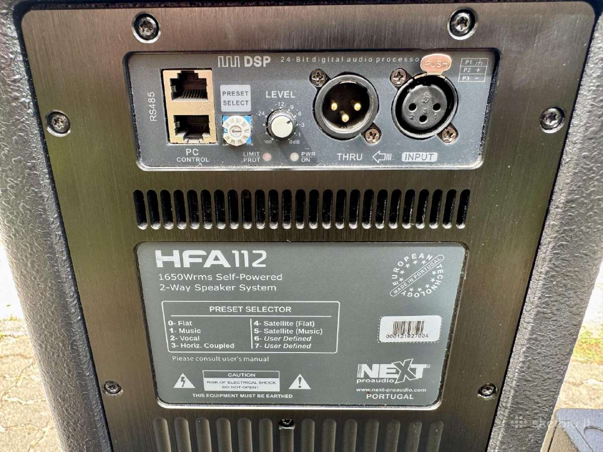 Next proaudio Hfa komplektas - nuotraukos Nr. 4