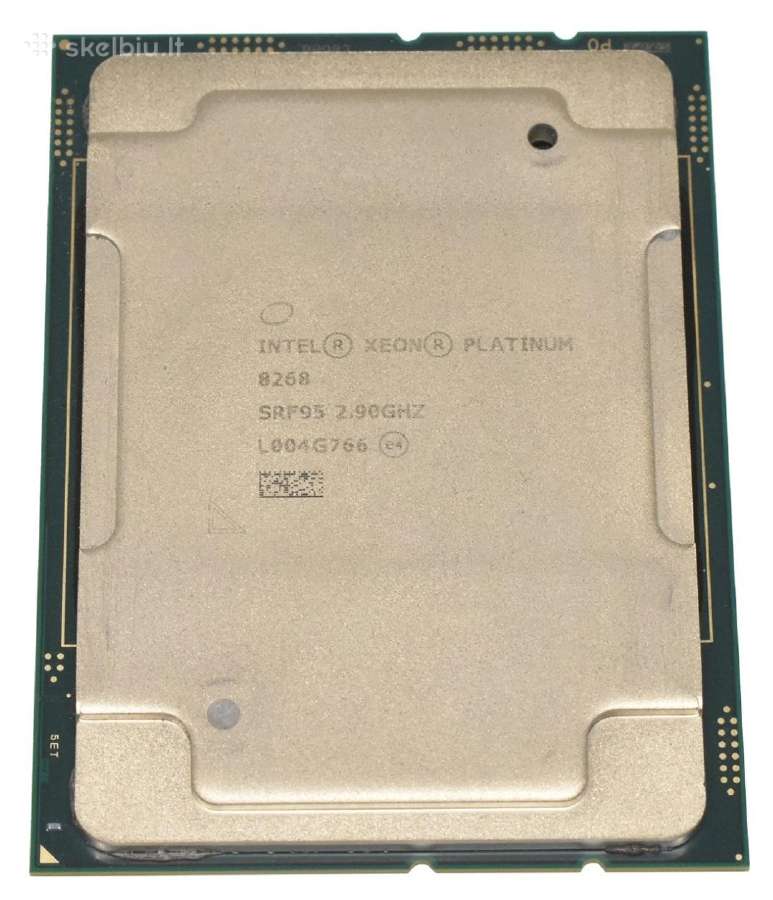 Xeon Platinum 8268, Gold 6152, Amd Epyc 7542, 7282 - nuotraukos Nr. 5