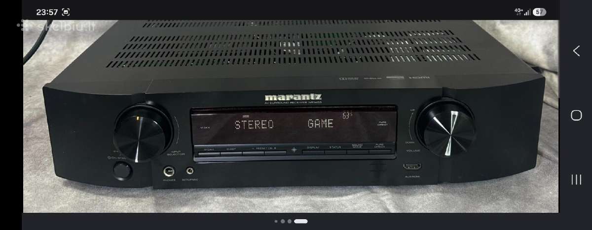 AV resiveris Marantz Nr1403 - nuotraukos Nr. 3