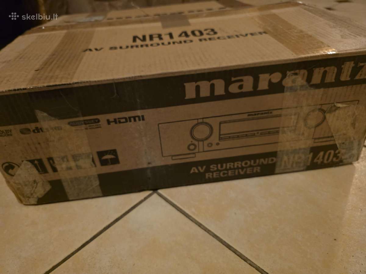 AV resiveris Marantz Nr1403 - nuotraukos Nr. 5