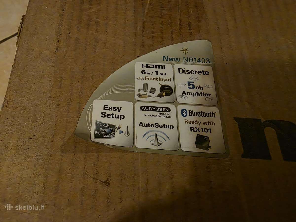 AV resiveris Marantz Nr1403 - nuotraukos Nr. 6