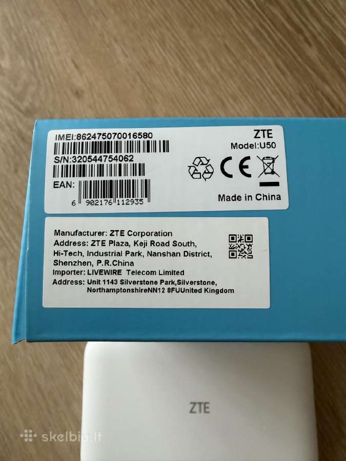 Zte u50 5G nesiojamas modemas - nuotraukos Nr. 4