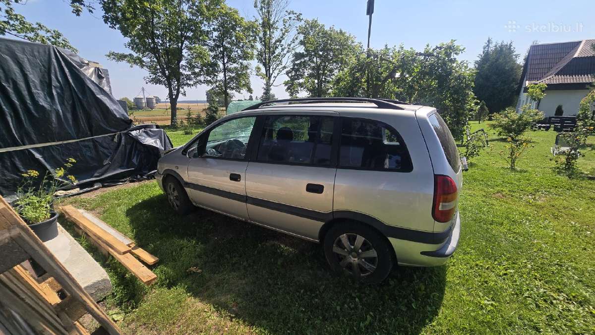 Opel Zafira Mašina daužta, parduodama dalims - nuotraukos Nr. 4