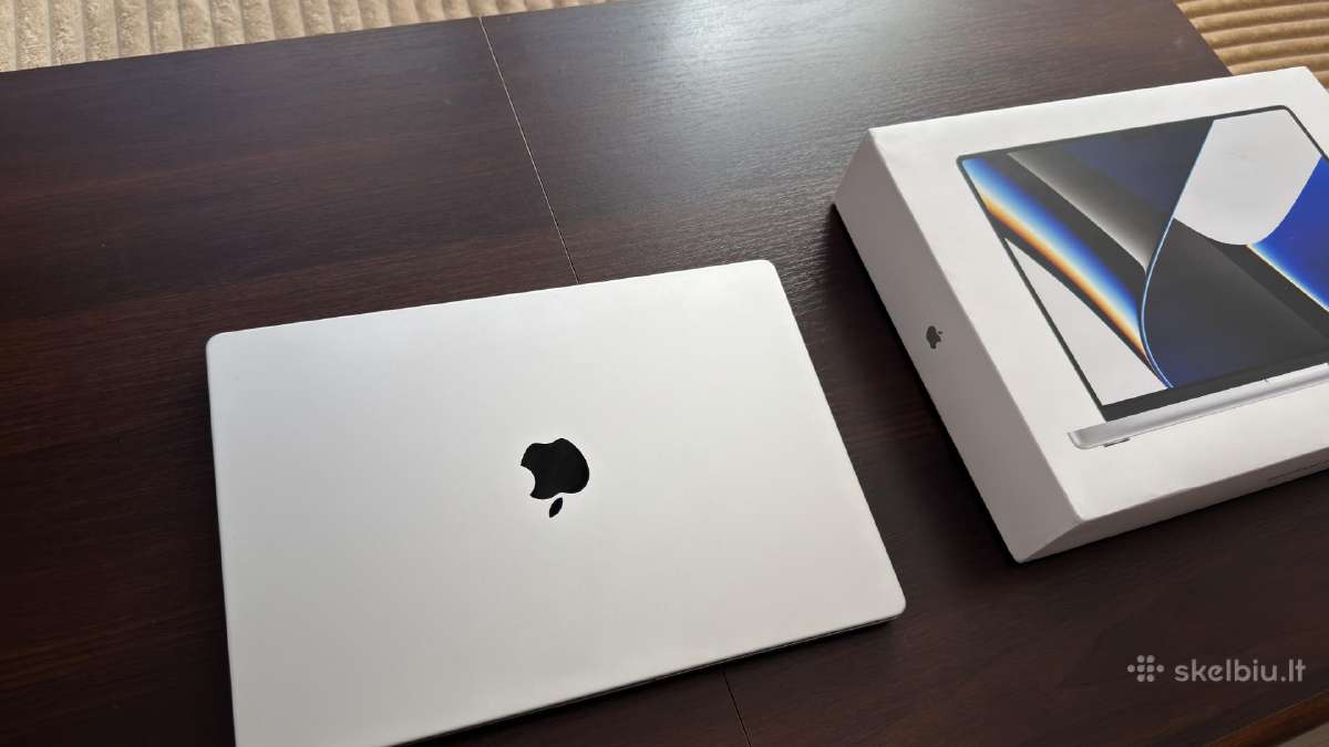 MacBook Pro M1 Max 16" 32gb RAM 1tb - nuotraukos Nr. 2