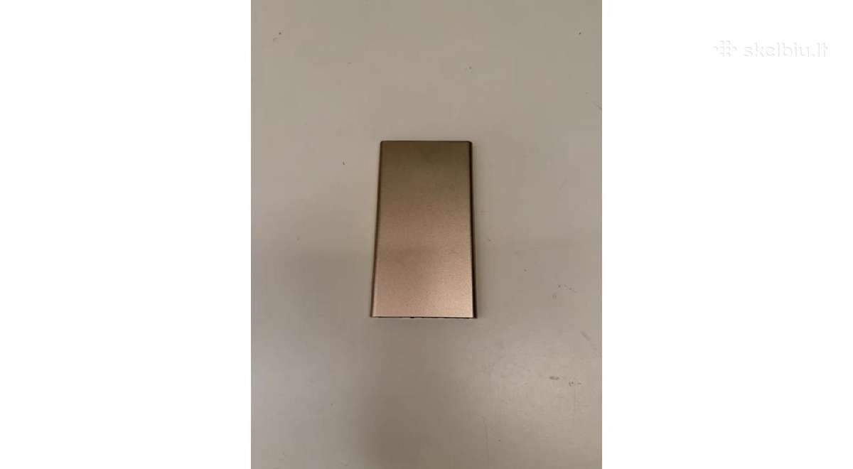 Powerbank, auksinės spalvos - nuotraukos Nr. 2