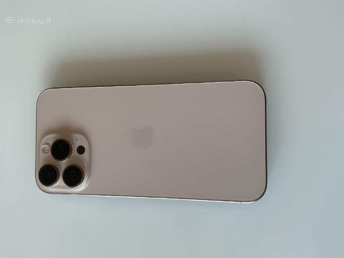iPhone 16 pro Max 256gb Desert Titanium idealus - nuotraukos Nr. 4
