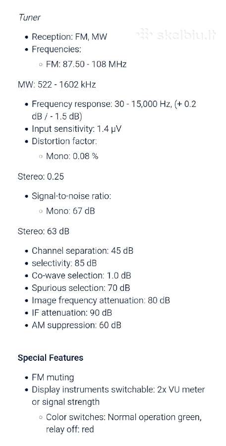 Sony Str-v5 resiveris - nuotraukos Nr. 10