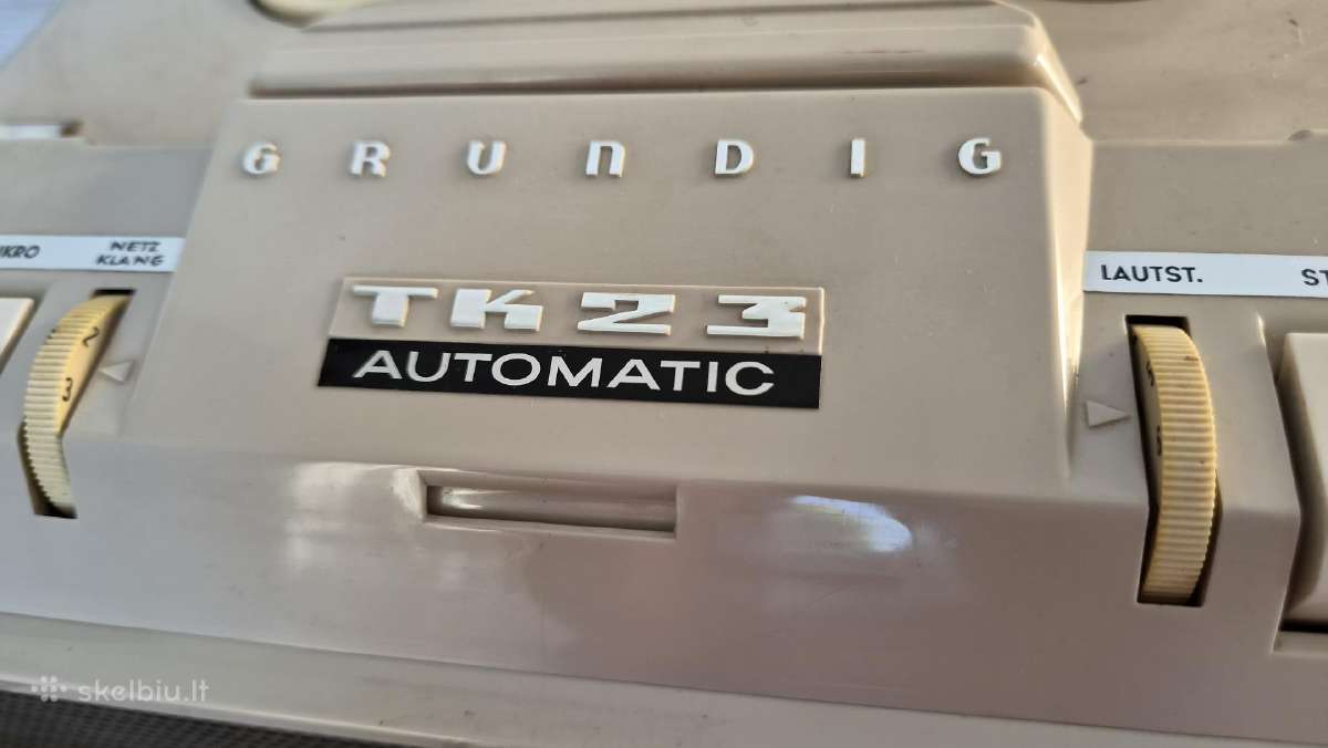 Juostinis Grundig Tk23 - nuotraukos Nr. 8