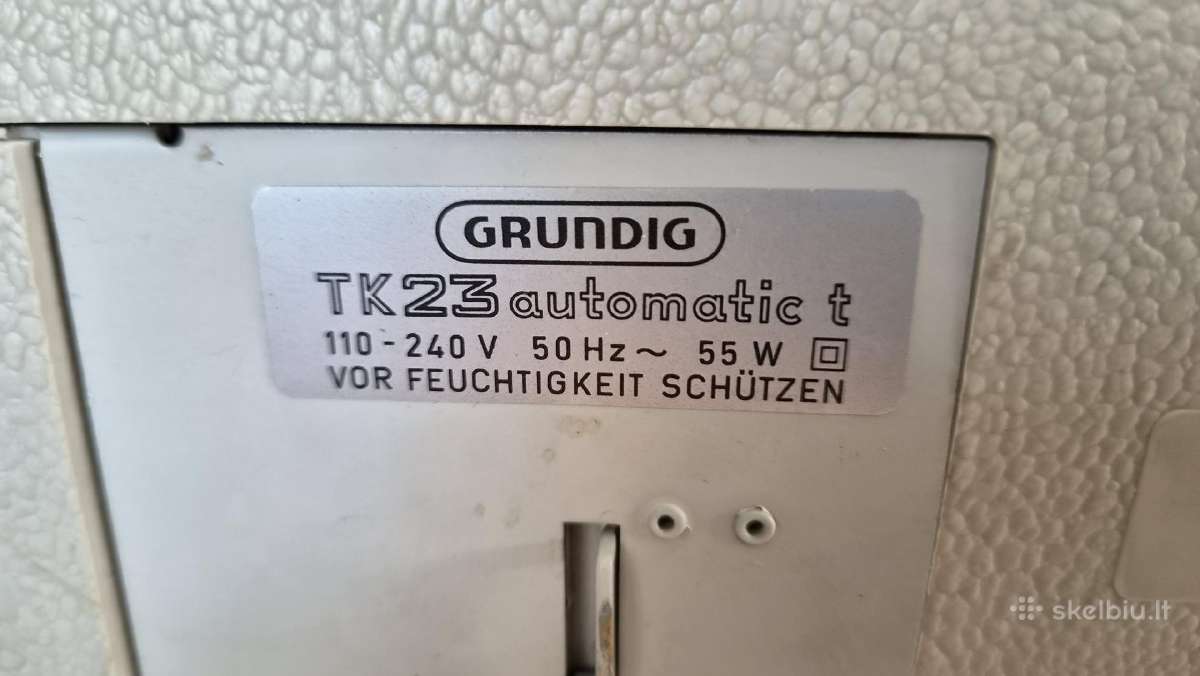 Juostinis Grundig Tk23 - nuotraukos Nr. 9