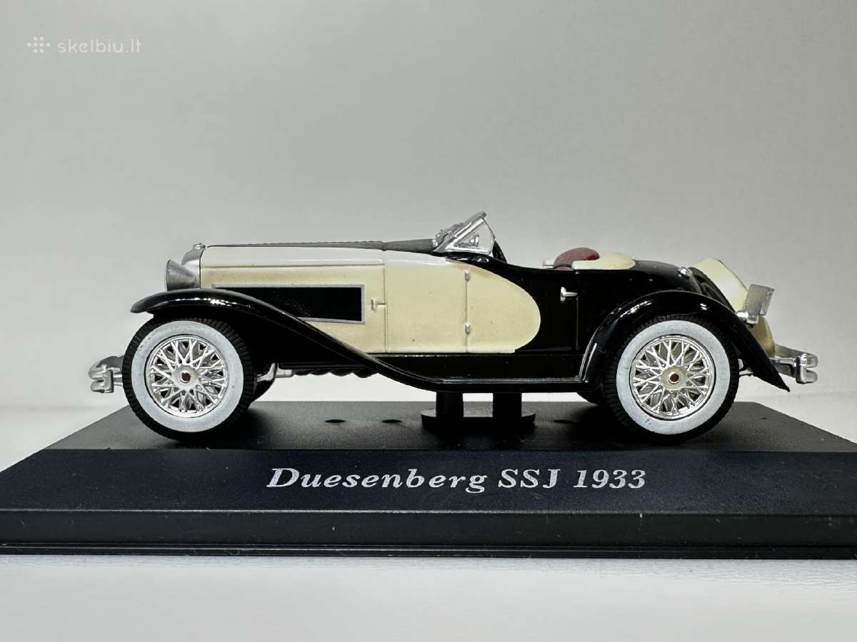 Duesenberg Ssj 1933 smėlio/juoda 1:43 Altaya - nuotraukos Nr. 3