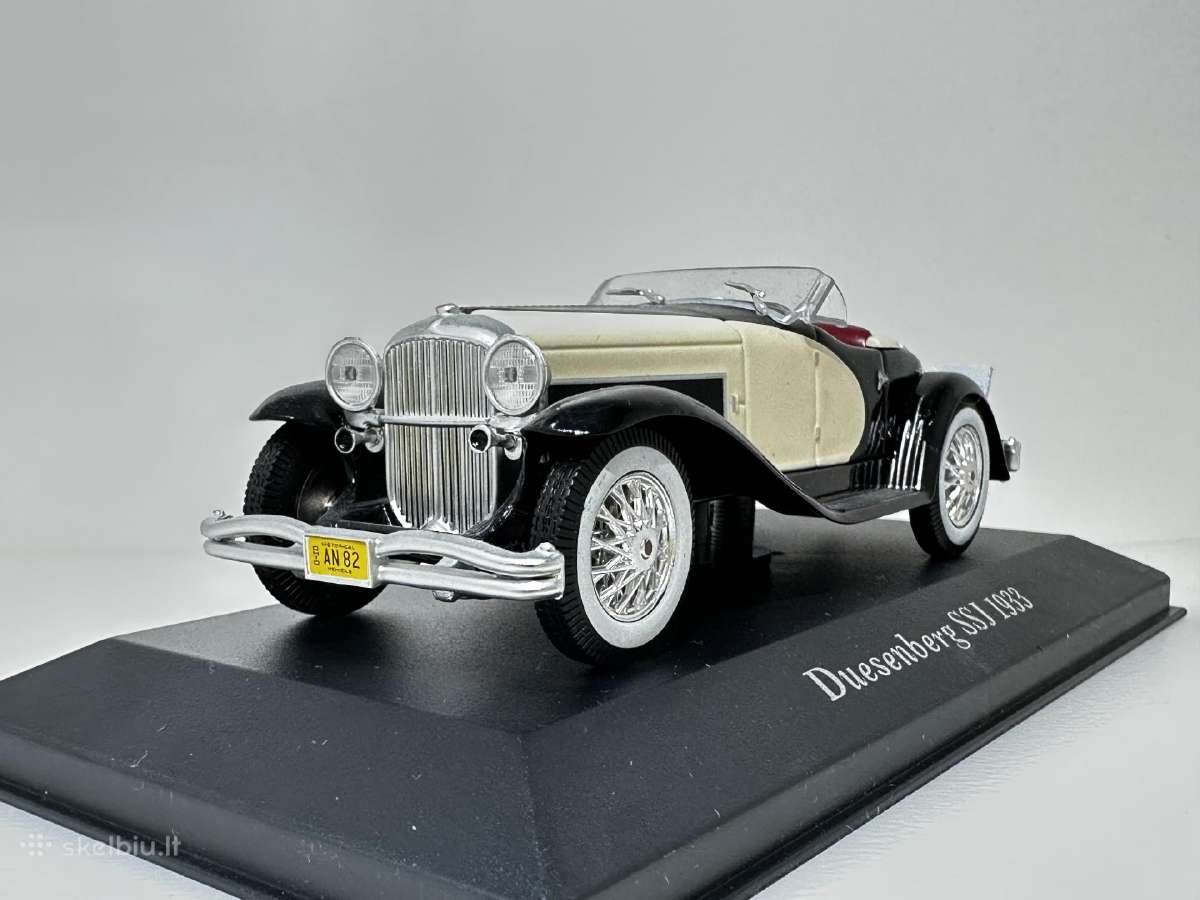 Duesenberg Ssj 1933 smėlio/juoda 1:43 Altaya - nuotraukos Nr. 4