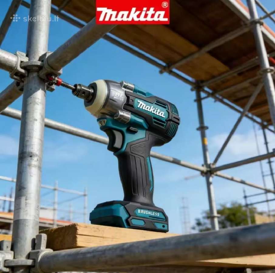 Makita Tw004gz Lxt 18v, 350 Nm, 1/2" - nuotraukos Nr. 3