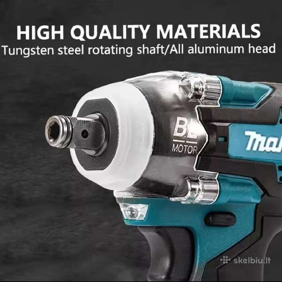 Makita Tw004gz Lxt 18v, 350 Nm, 1/2" - nuotraukos Nr. 4