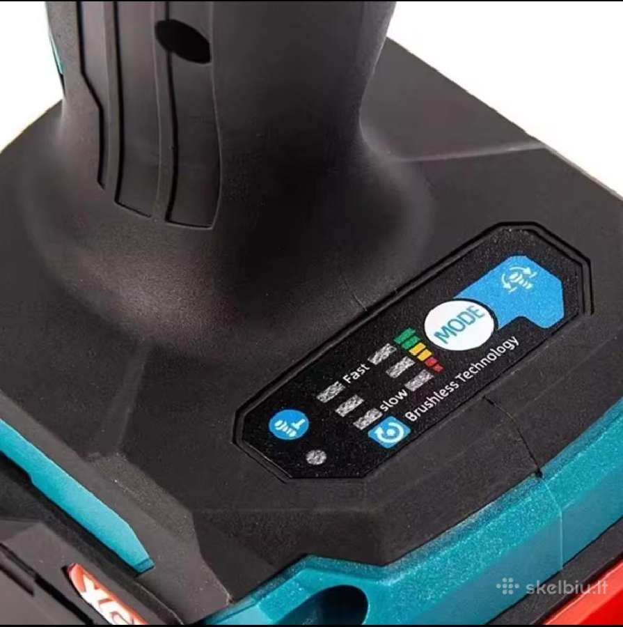 Makita Tw004gz Lxt 18v, 350 Nm, 1/2" - nuotraukos Nr. 5