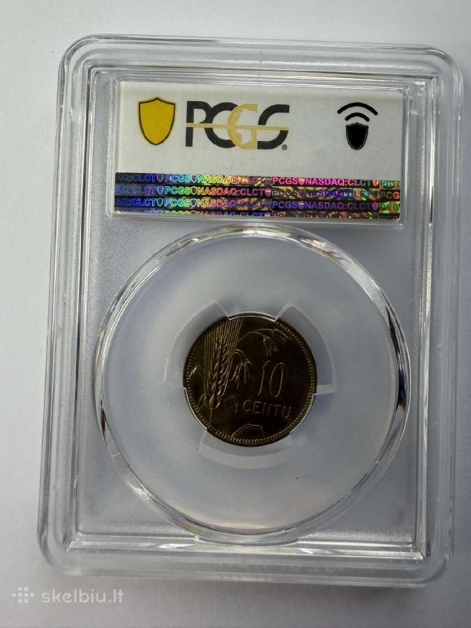 1925m. 10 centu Pcgs Ms 65 - nuotraukos Nr. 3