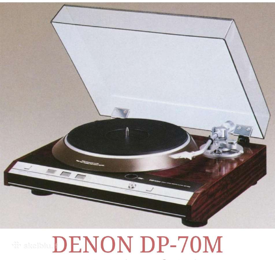 Denon Dp-70m plokštelių grotuvas - nuotraukos Nr. 2