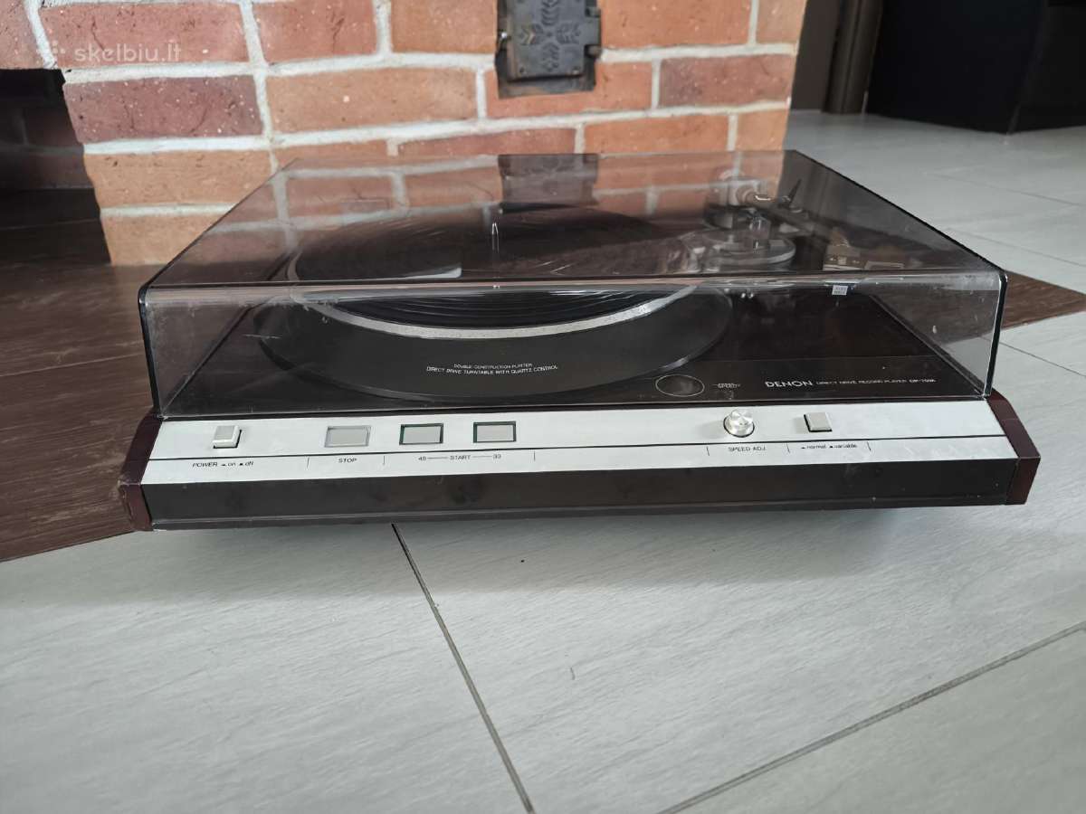 Denon Dp-70m plokštelių grotuvas - nuotraukos Nr. 3