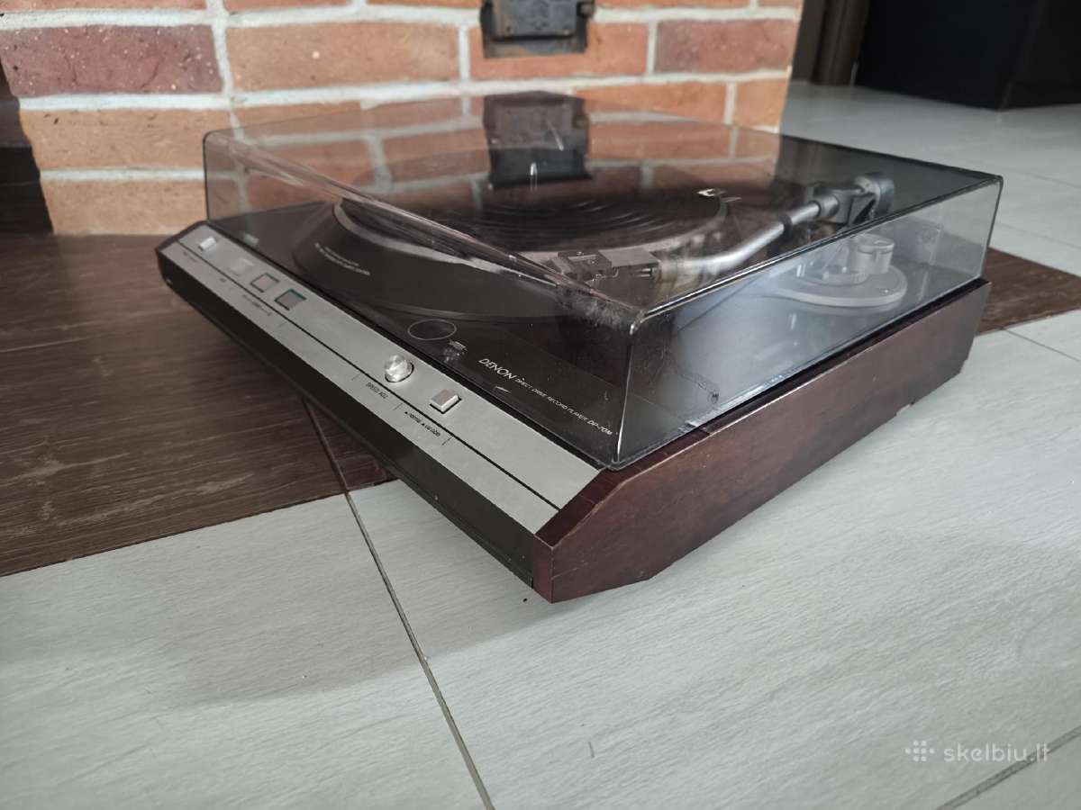 Denon Dp-70m plokštelių grotuvas - nuotraukos Nr. 6