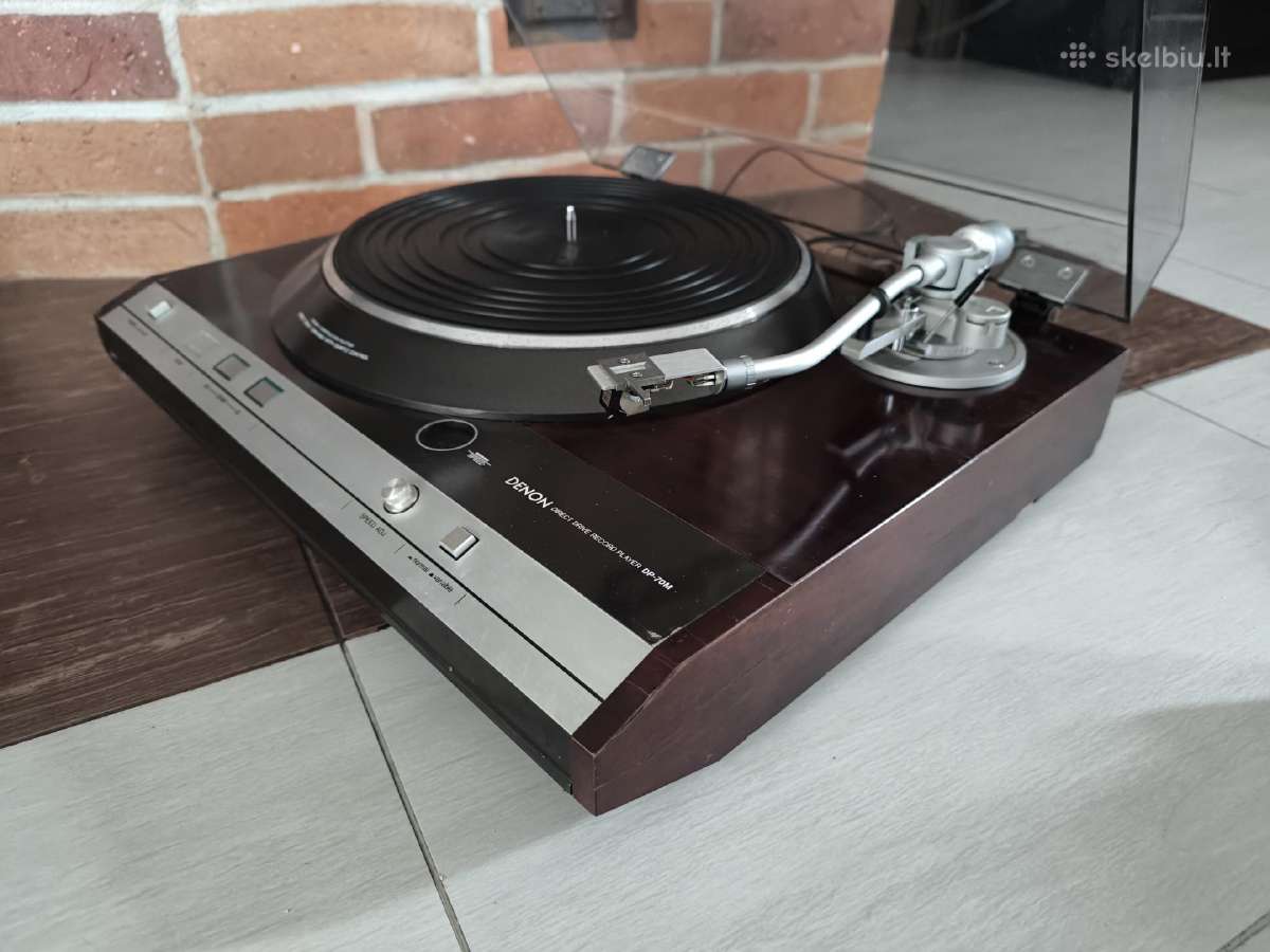 Denon Dp-70m plokštelių grotuvas - nuotraukos Nr. 7
