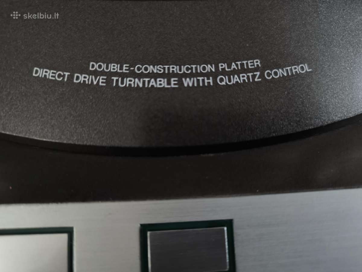 Denon Dp-70m plokštelių grotuvas - nuotraukos Nr. 9