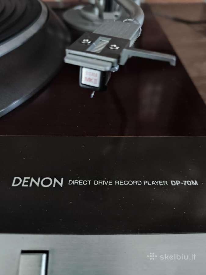 Denon Dp-70m plokštelių grotuvas - nuotraukos Nr. 10