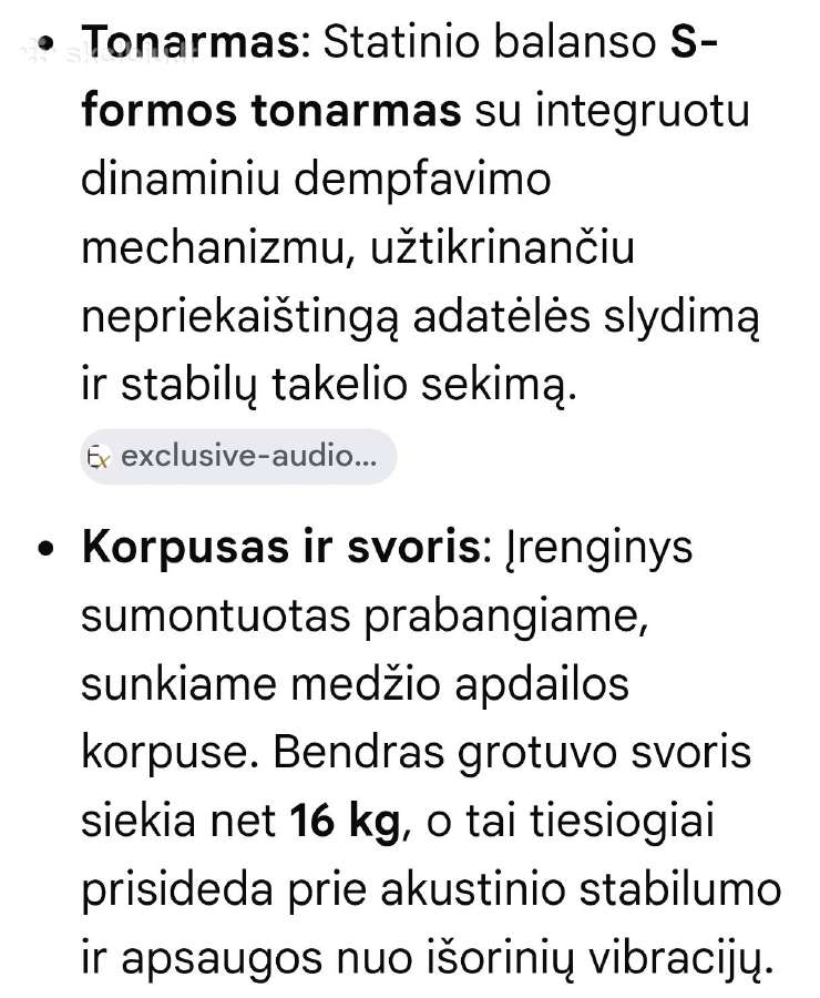 Denon Dp-70m plokštelių grotuvas - nuotraukos Nr. 16