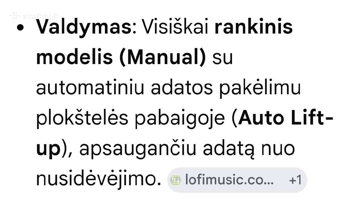 Denon Dp-70m plokštelių grotuvas - nuotraukos Nr. 17