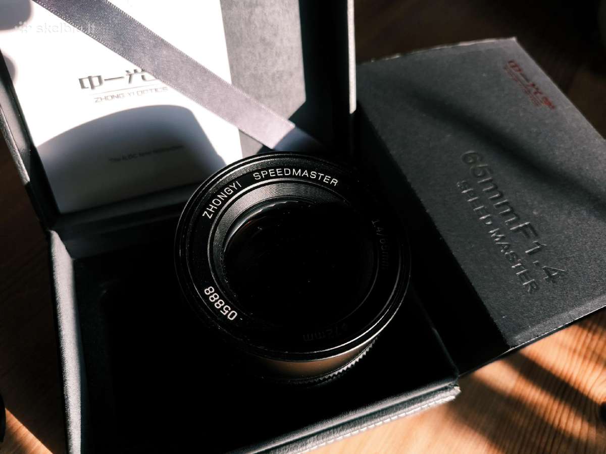 Mitakon 65mm f1.4 Gfx - nuotraukos Nr. 2