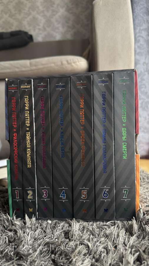 Harry Potter – pilnas 7 knygų rinkinys su dėžute - nuotraukos Nr. 6