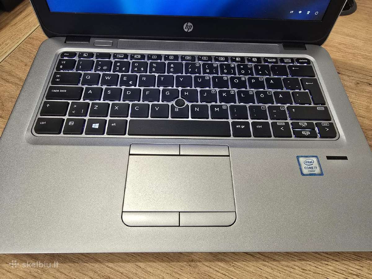 Hp Elitebook 820 G3 12.5"i7/8gb/256ssd/win - nuotraukos Nr. 2