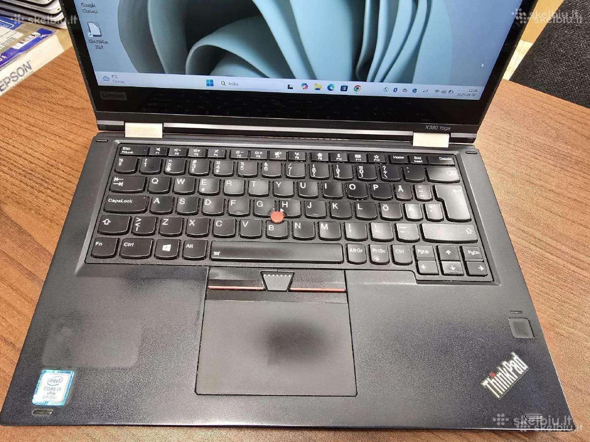 Lenovo Thinkpad X380 Yoga Touch 13.3"i7/16gb/256ss - nuotraukos Nr. 2