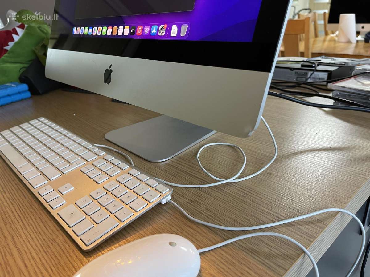 Apple iMac 21.5 Late 2015 4k retina i5 8gb RAM - nuotraukos Nr. 2