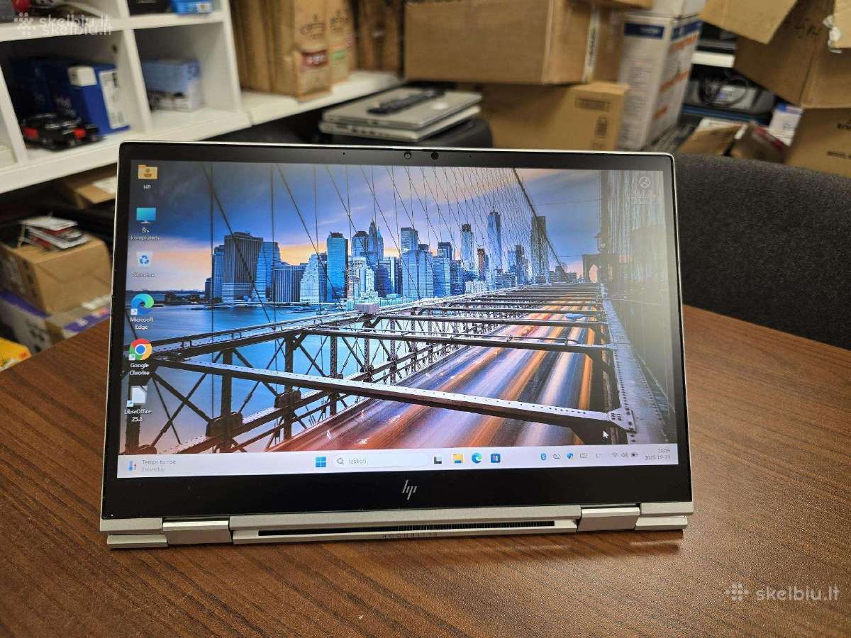 Hp Elitebook x360 Touch 13.3"i5-10210u/8gb/256ssd - nuotraukos Nr. 3