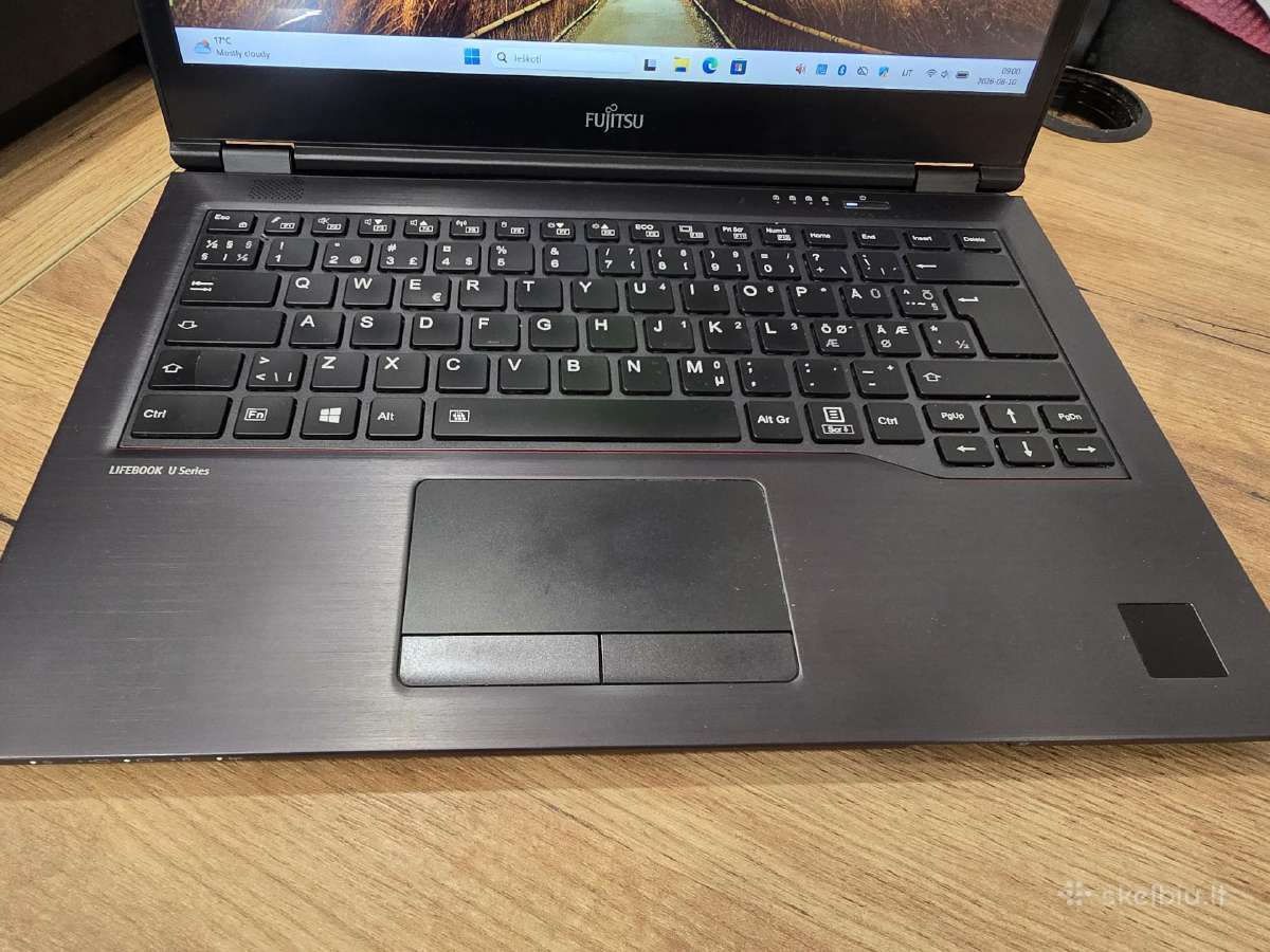 Fujitsu Lifebook U747 14"touch i5-7300/16gb/256ssd - nuotraukos Nr. 2