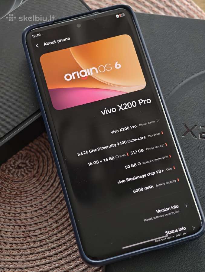 Vivo X200 Pro 16/512 GB – labai geros būklės - nuotraukos Nr. 10