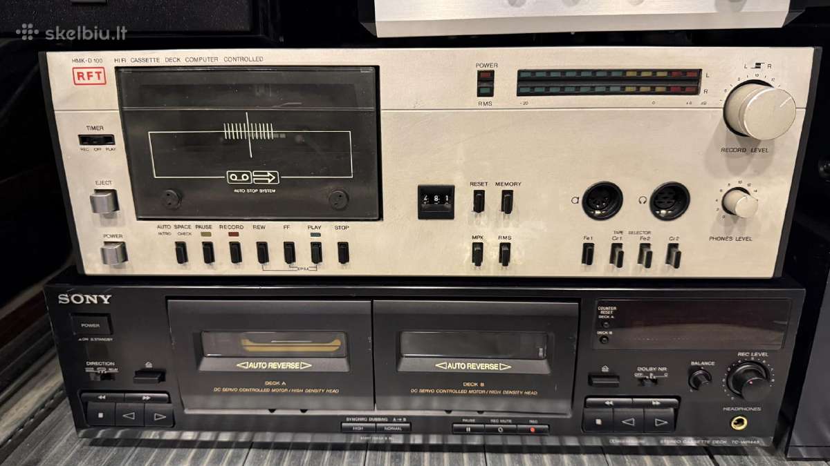 Sony tc-wr445 / kaserinės dekos / magnetolos - nuotraukos Nr. 2