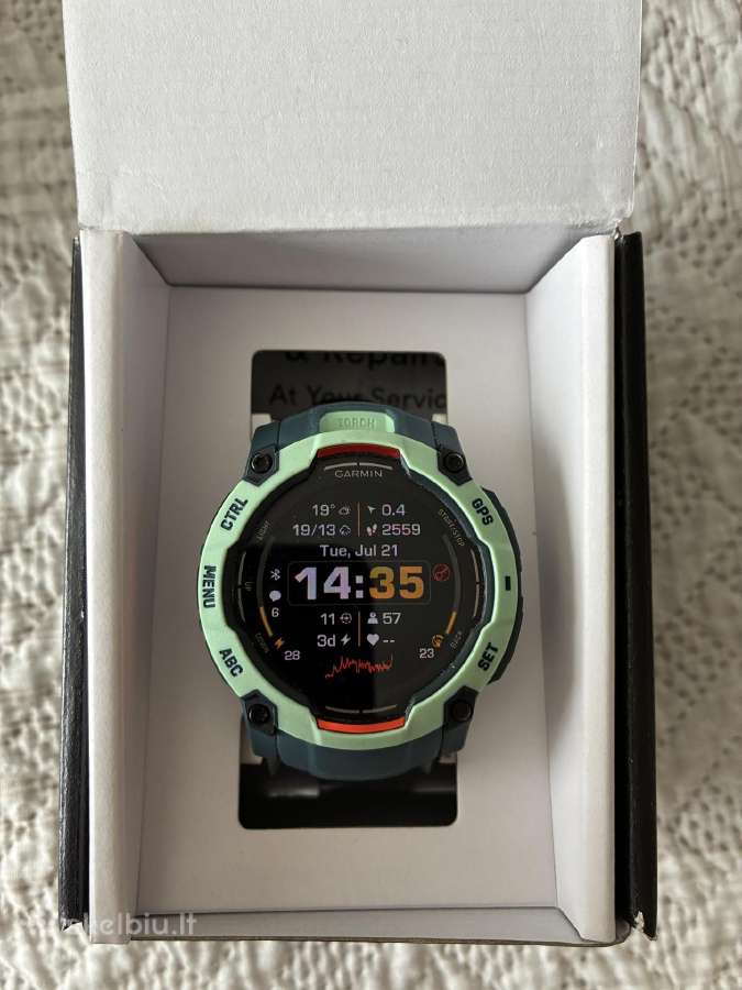 Garmin instinct 3 amoled 50mm - nuotraukos Nr. 2