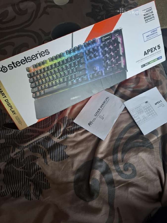 Klaviatūra Steelseries Apex5 - nuotraukos Nr. 7
