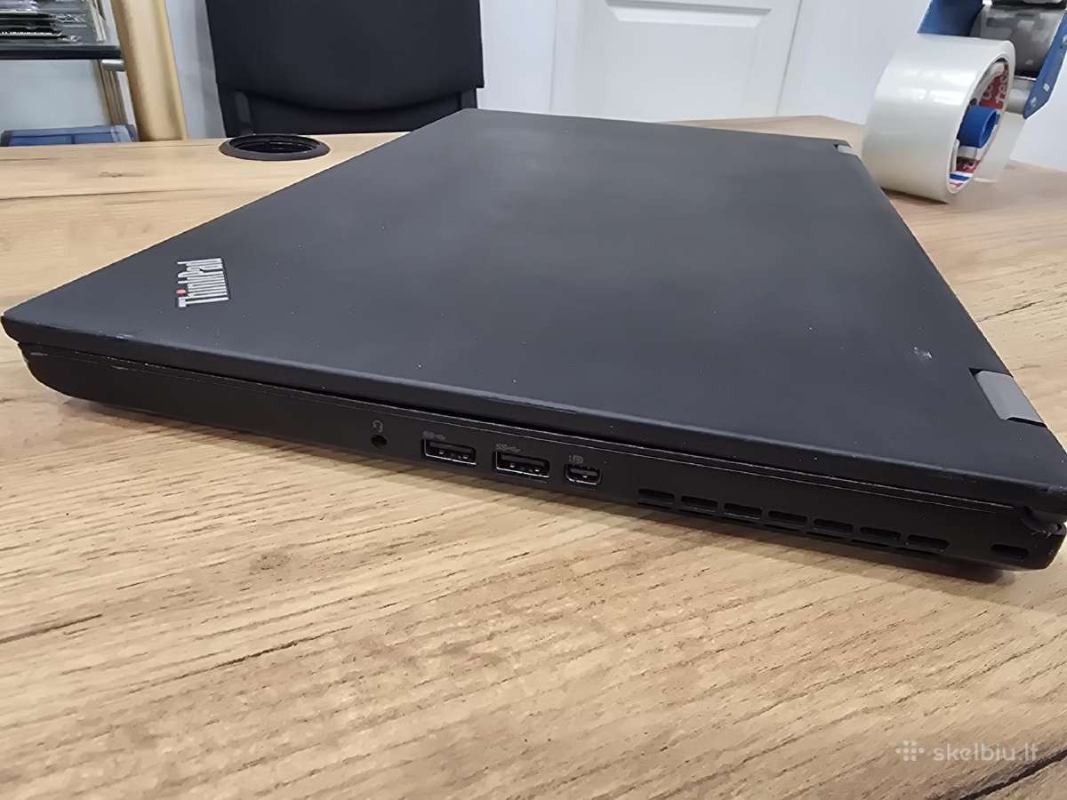 Lenovo Thinkpad P52 15.6"i7/32gb/512gb/p2000 4gb - nuotraukos Nr. 6