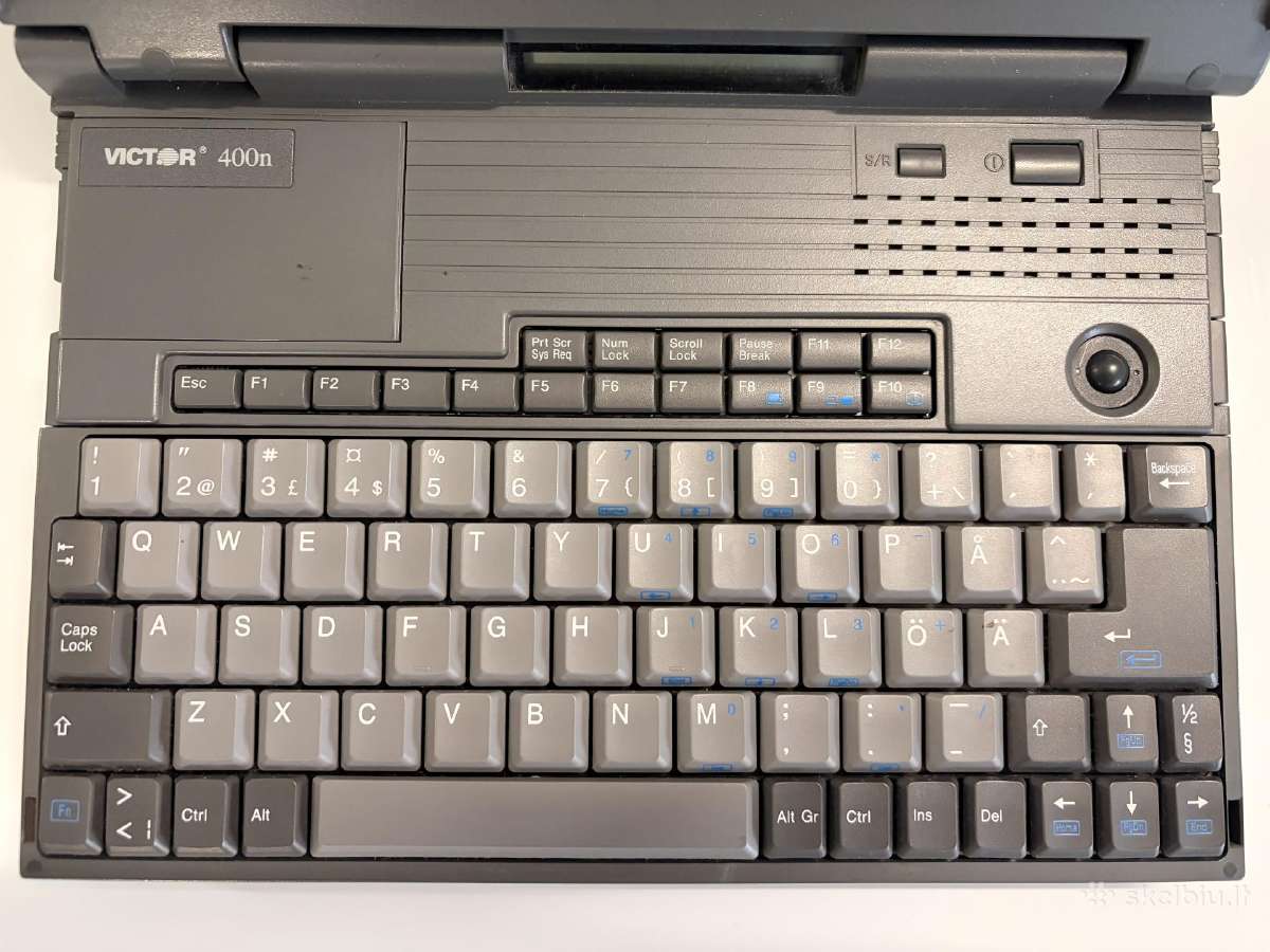 Tandy Victor 400n retas 486 retro kompiuteris - nuotraukos Nr. 2