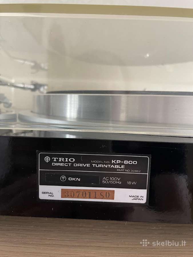 Trio (Kenwood) Kp-800+sony XL-mc1w Mc (+ Nedis) - nuotraukos Nr. 9