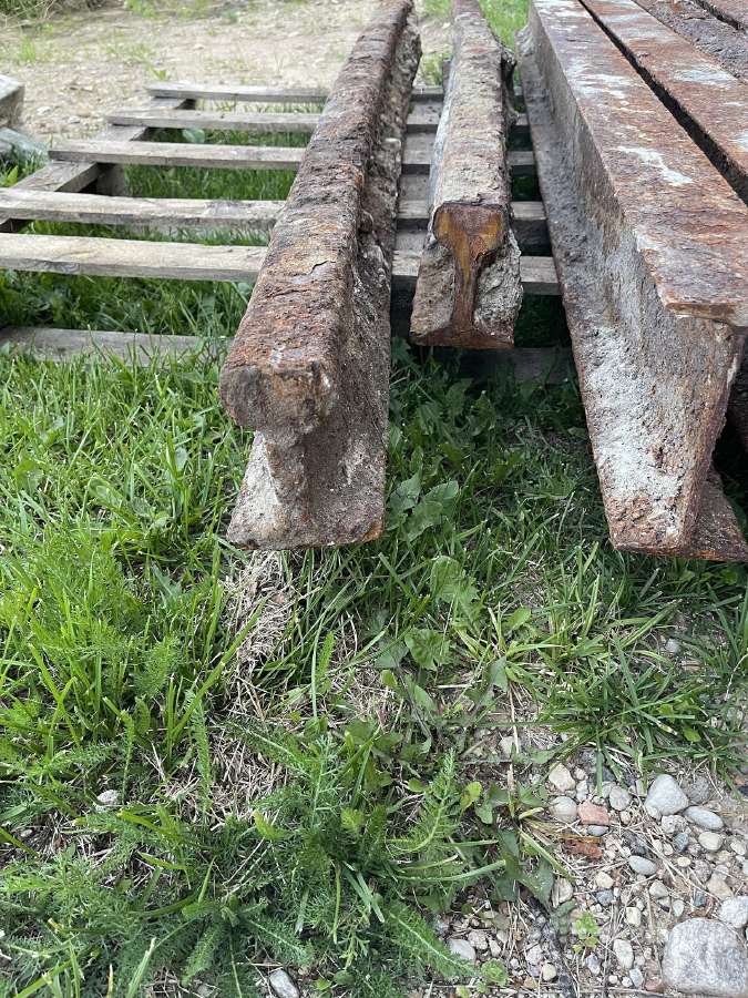 Dvitejinės sijos Ipe 160 ir geležinkelio bėgis - nuotraukos Nr. 3