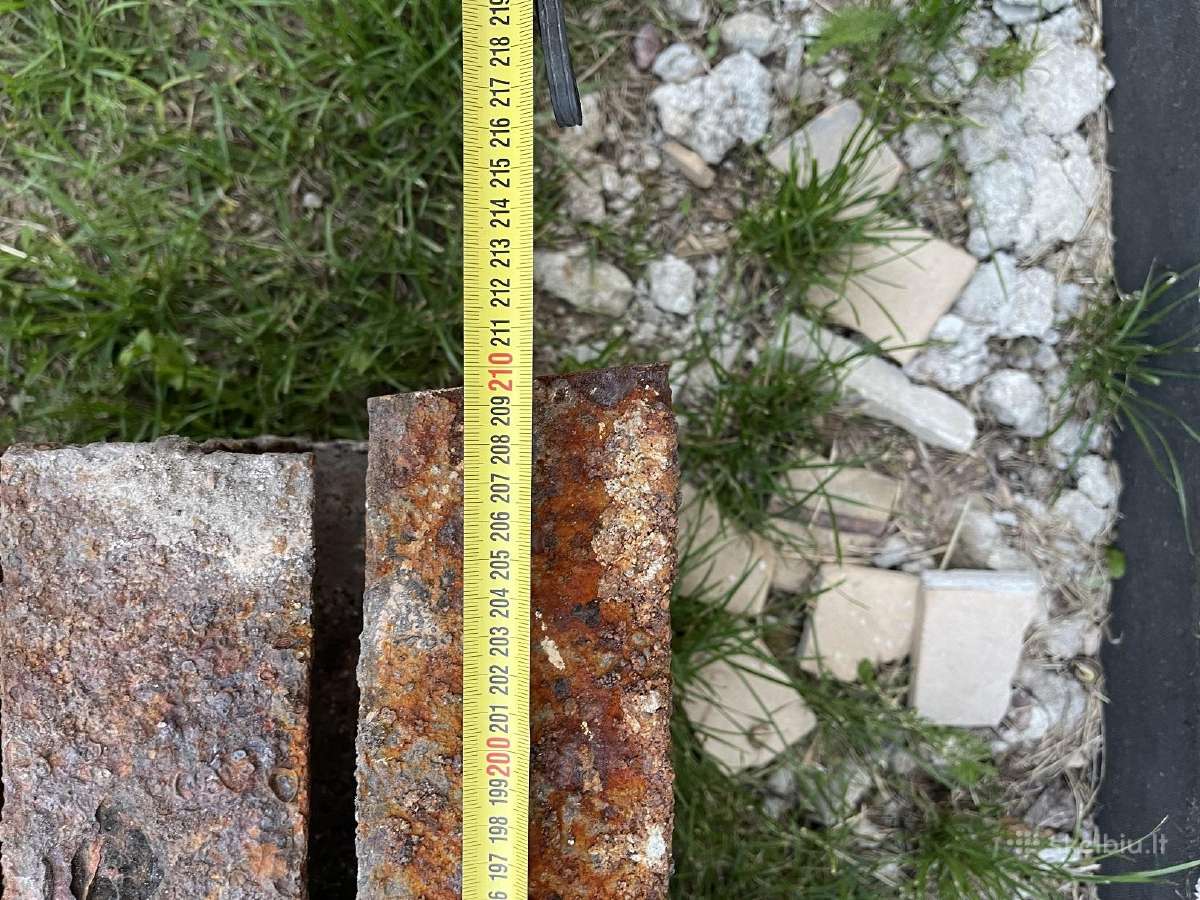 Dvitejinės sijos Ipe 160 ir geležinkelio bėgis - nuotraukos Nr. 8