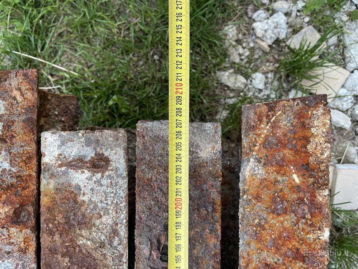 Dvitejinės sijos Ipe 160 ir geležinkelio bėgis - nuotraukos Nr. 9