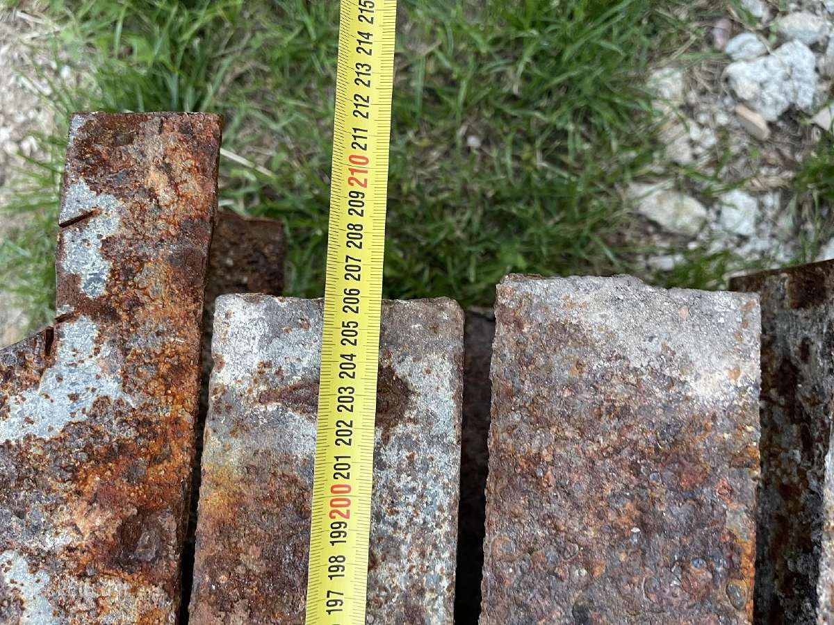 Dvitejinės sijos Ipe 160 ir geležinkelio bėgis - nuotraukos Nr. 10