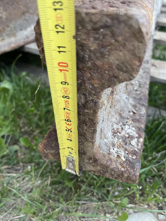 Dvitejinės sijos Ipe 160 ir geležinkelio bėgis - nuotraukos Nr. 15