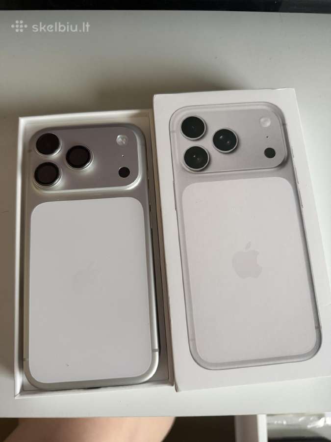 iPhone 17 Pro 256 GB silver - nuotraukos Nr. 3